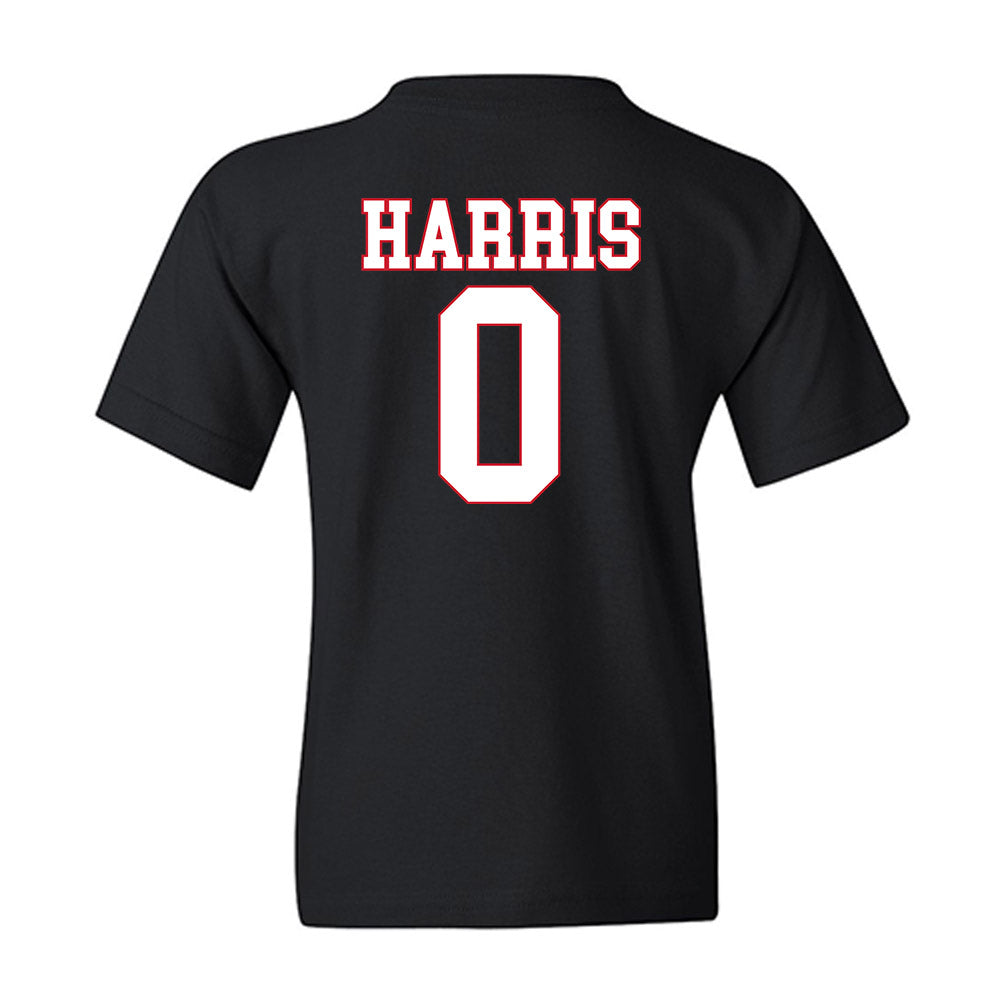 SMU - NCAA Women's Volleyball : Victoria Harris - Youth T-Shirt-1