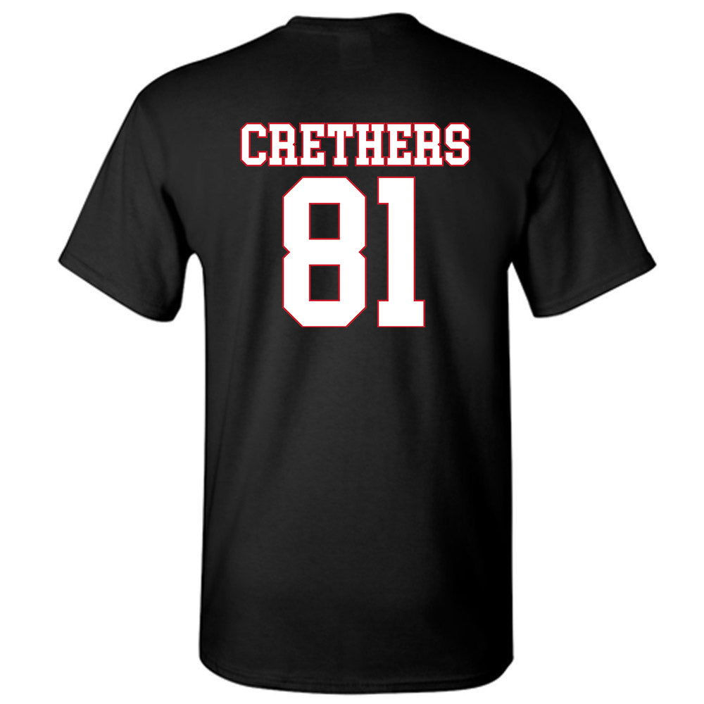 SMU - NCAA Football : Ty Crethers - T-Shirt-1