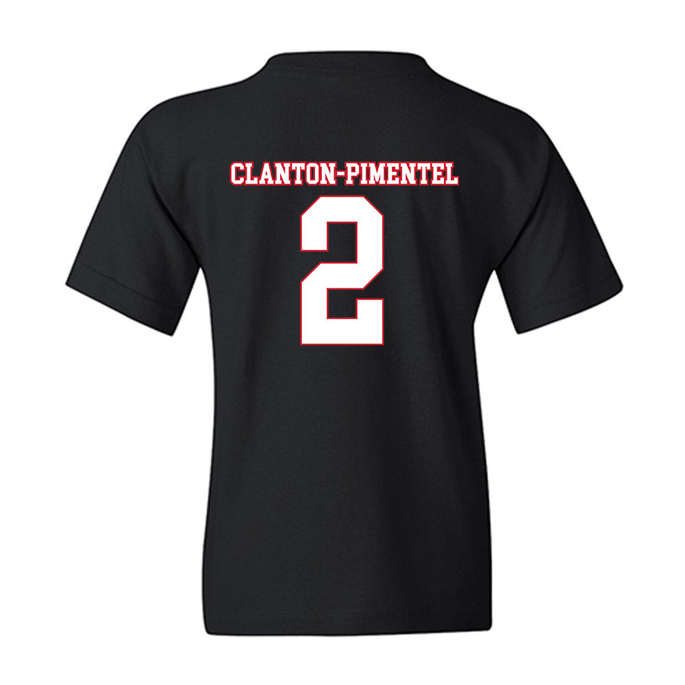 SMU - NCAA Men's Soccer : Ryan Clanton-Pimentel - Youth T-Shirt-1