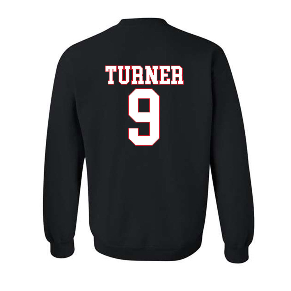 SMU - NCAA Football : Zachery Turner - Crewneck Sweatshirt-1