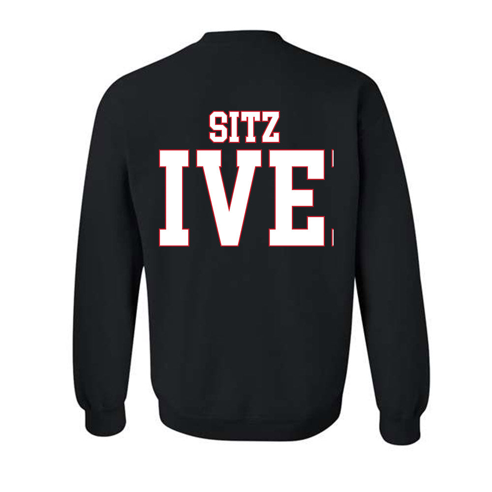 SMU - NCAA Men's Swimming & Diving : Luke Sitz - Crewneck Sweatshirt-1