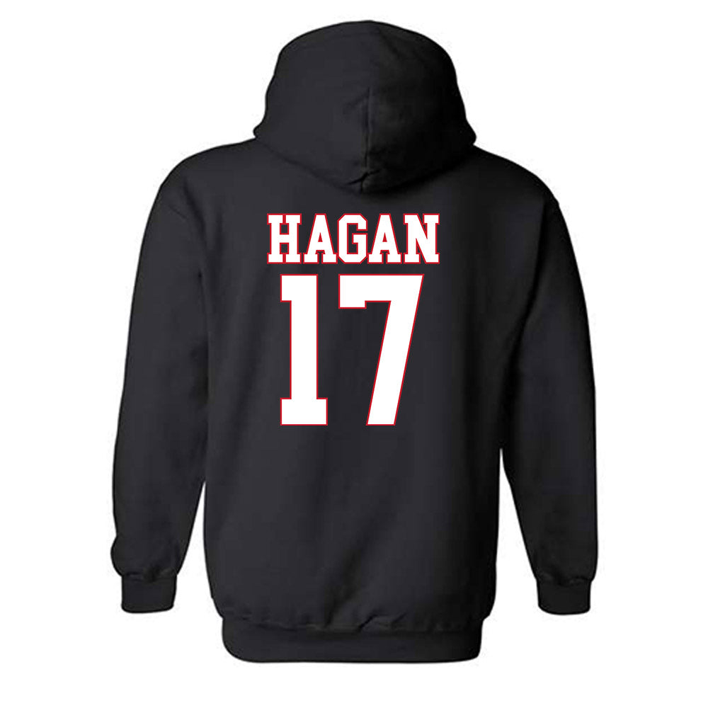 SMU - NCAA Women's Soccer : Londynn Hagan - Hooded Sweatshirt-1