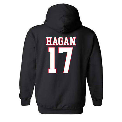 SMU - NCAA Women's Soccer : Londynn Hagan - Hooded Sweatshirt-1