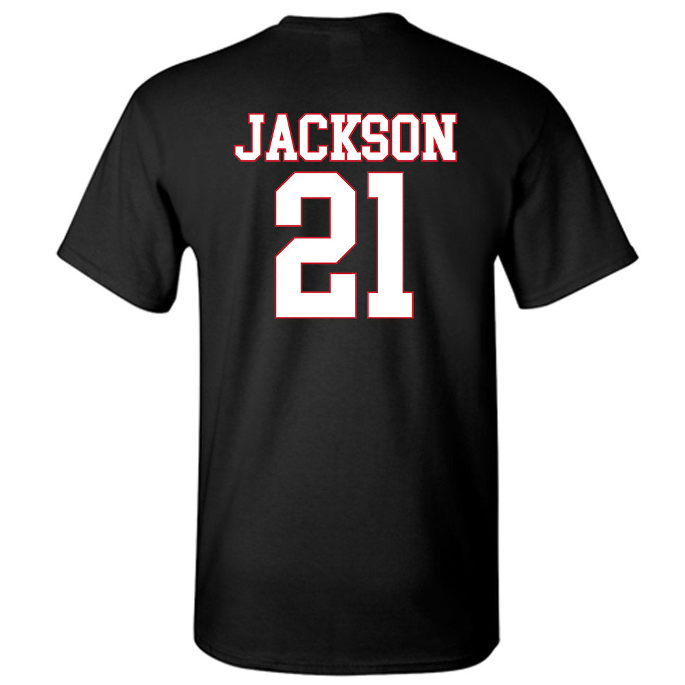 SMU - NCAA Women's Basketball : Kaylin Jackson - T-Shirt-1