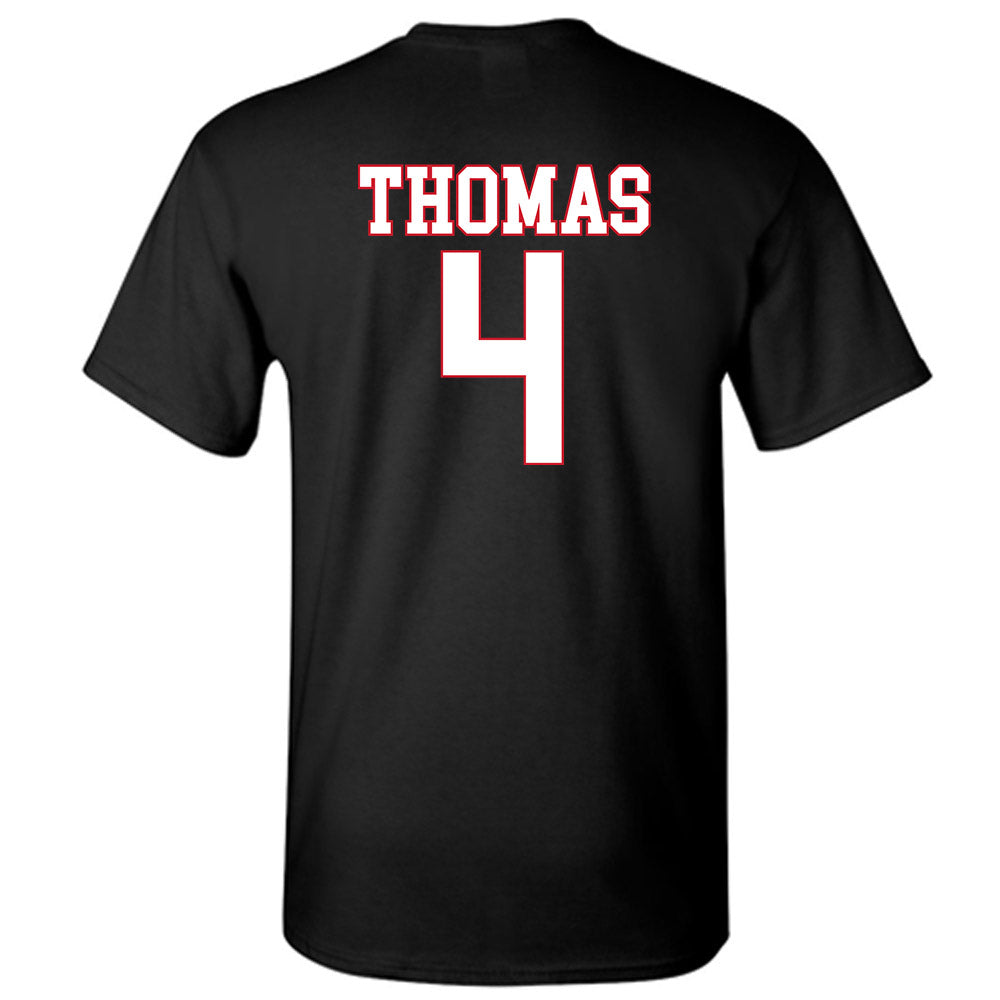 SMU - NCAA Football : Jayvon Thomas - T-Shirt-1