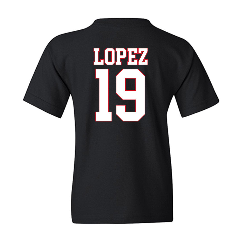 SMU - NCAA Men's Soccer : Milton Lopez - Youth T-Shirt-1