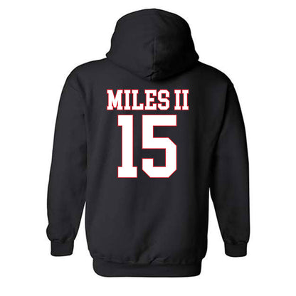 SMU - NCAA Football : Aljour Miles II - Hooded Sweatshirt-1