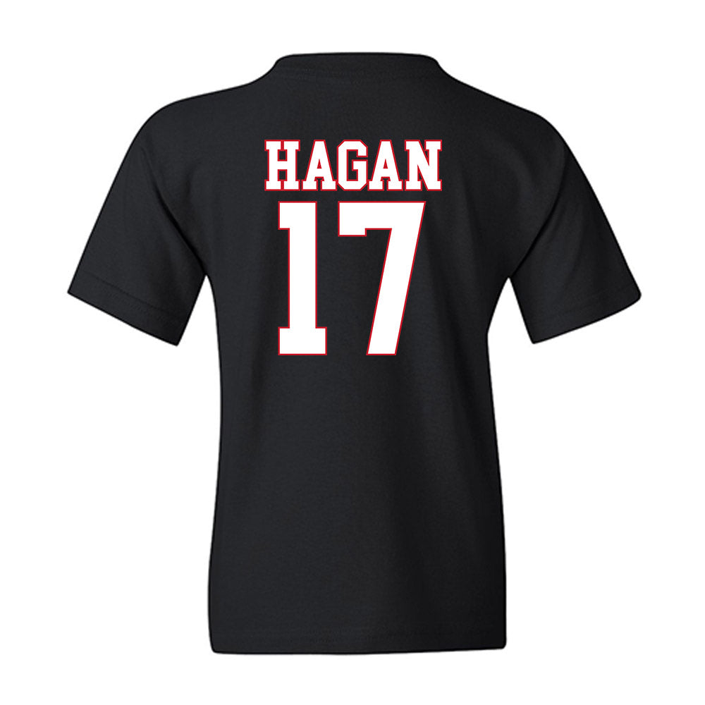 SMU - NCAA Women's Soccer : Londynn Hagan - Youth T-Shirt-1