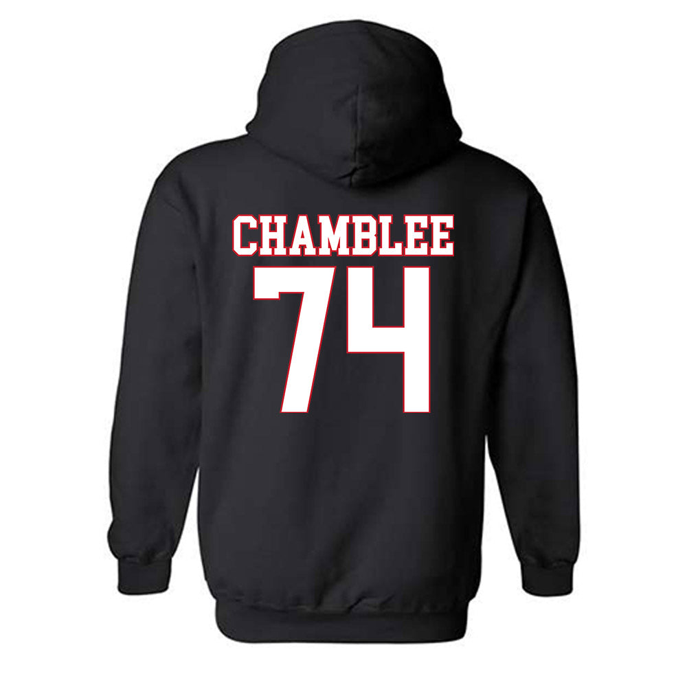 SMU - NCAA Football : Andrew Chamblee - Hooded Sweatshirt-1