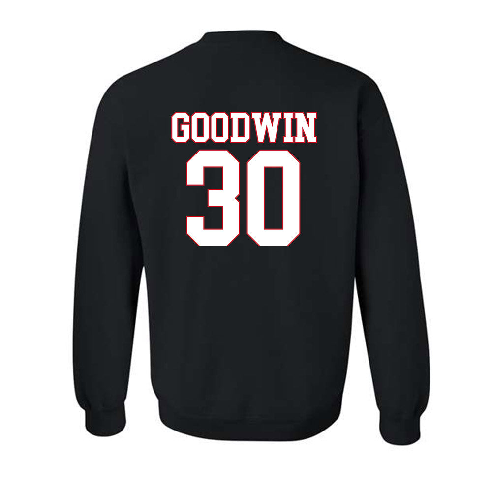 SMU - NCAA Football : Kenneth Goodwin - Crewneck Sweatshirt-1