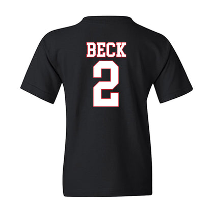 SMU - NCAA Women's Soccer : Kamiya Beck - Youth T-Shirt-1