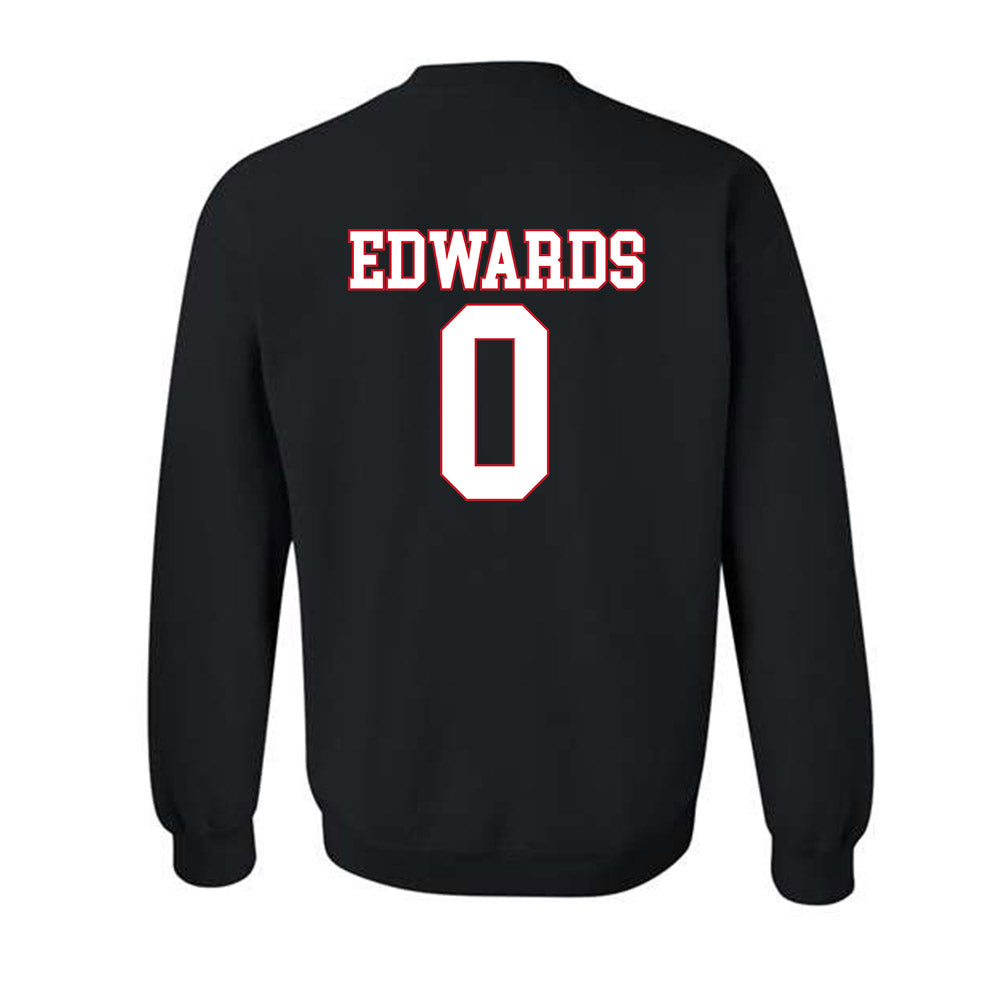 SMU - NCAA Men's Basketball : B.J. Edwards - Crewneck Sweatshirt-1