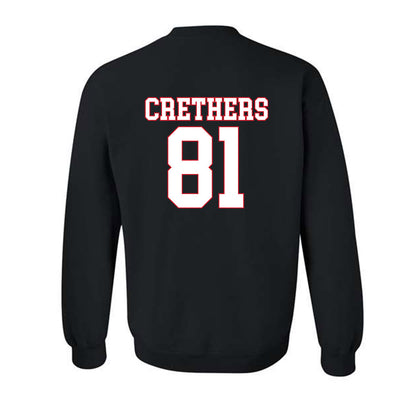 SMU - NCAA Football : Ty Crethers - Crewneck Sweatshirt-1