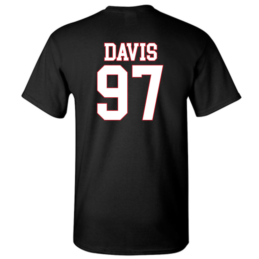 SMU - NCAA Football : Christian Davis - T-Shirt-1