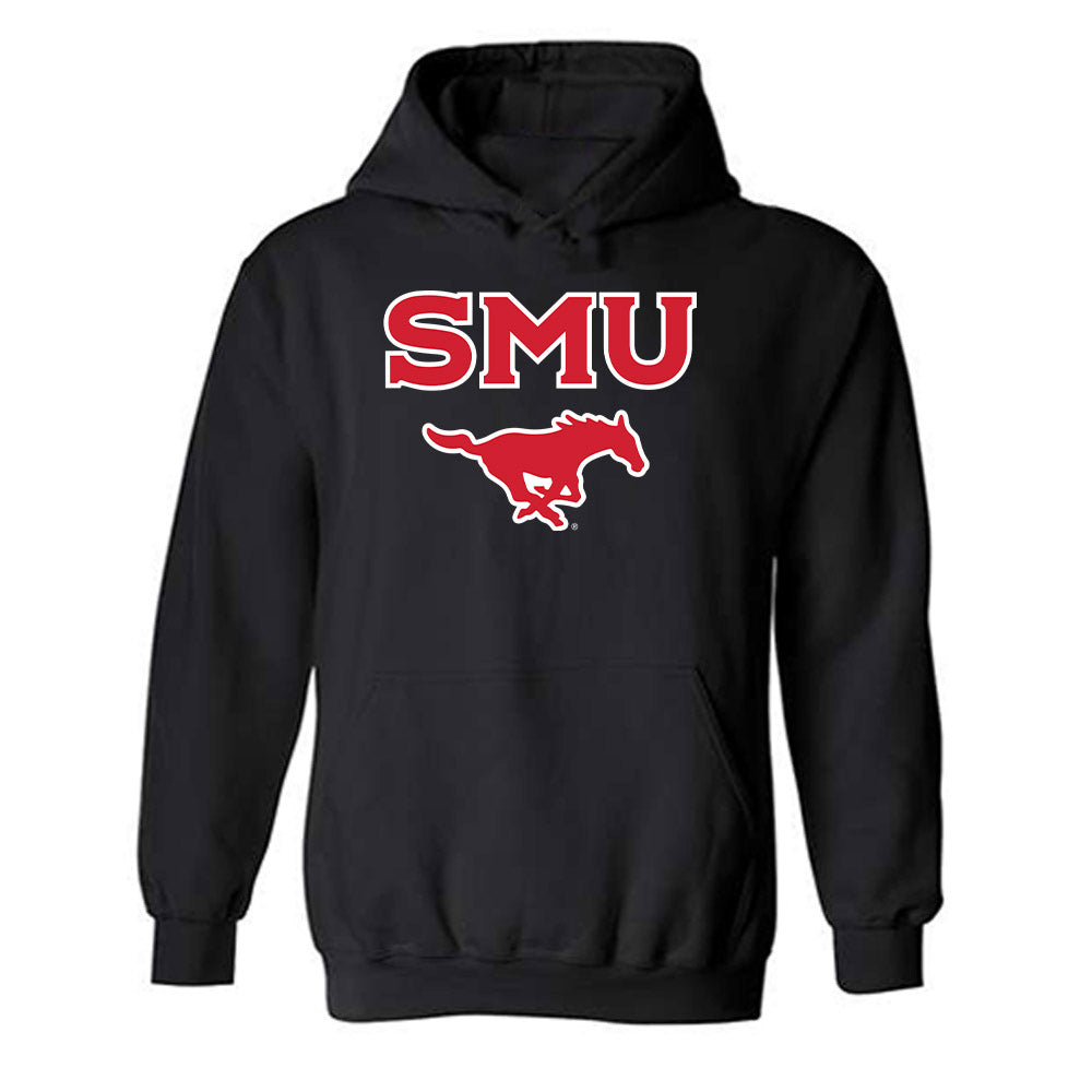 SMU - NCAA Football : Max Wright - Hooded Sweatshirt-0