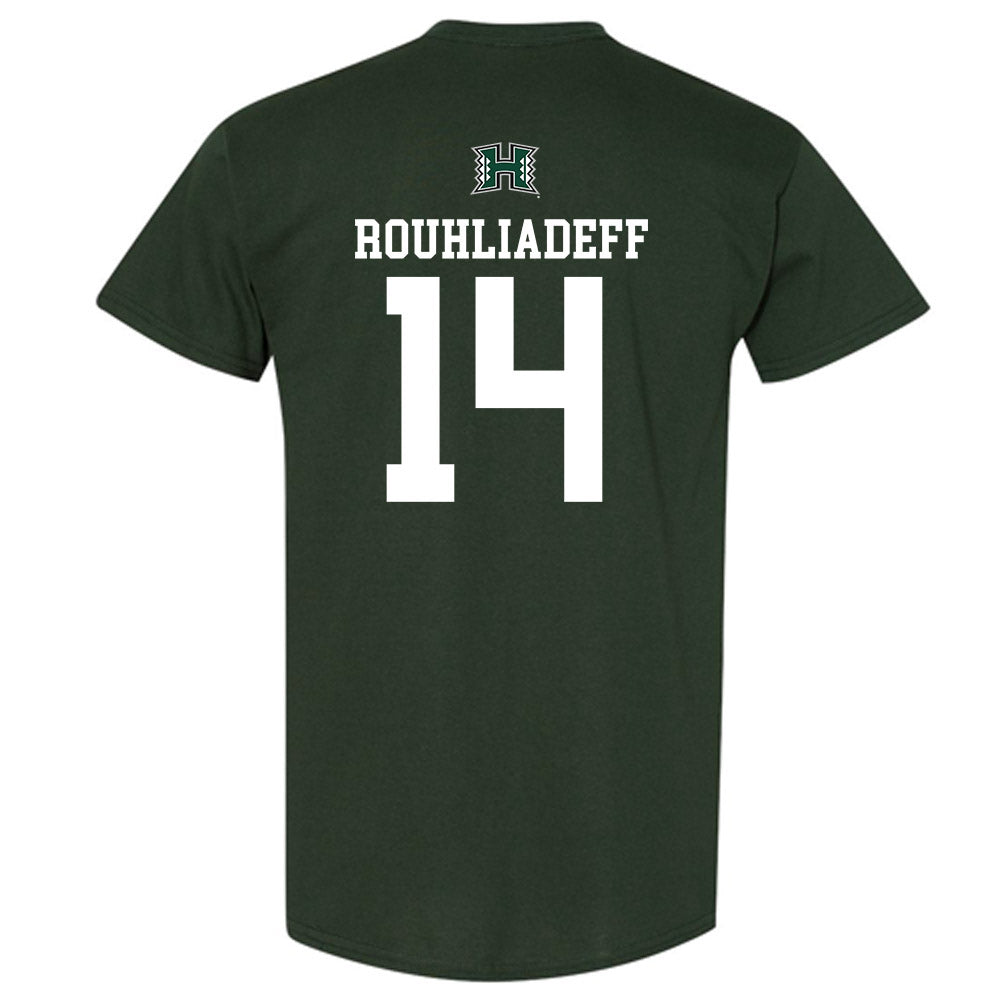 Hawaii - NCAA Men's Basketball : Harry Rouhliadeff - Sports Shersey T-Shirt-1
