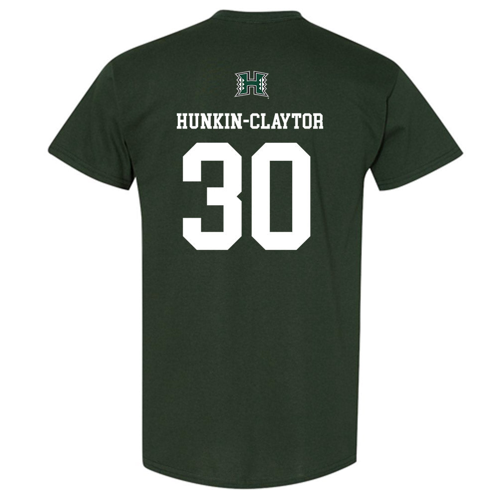 Hawaii - NCAA Men's Basketball : Aaron Hunkin-Claytor - Sports Shersey T-Shirt-1