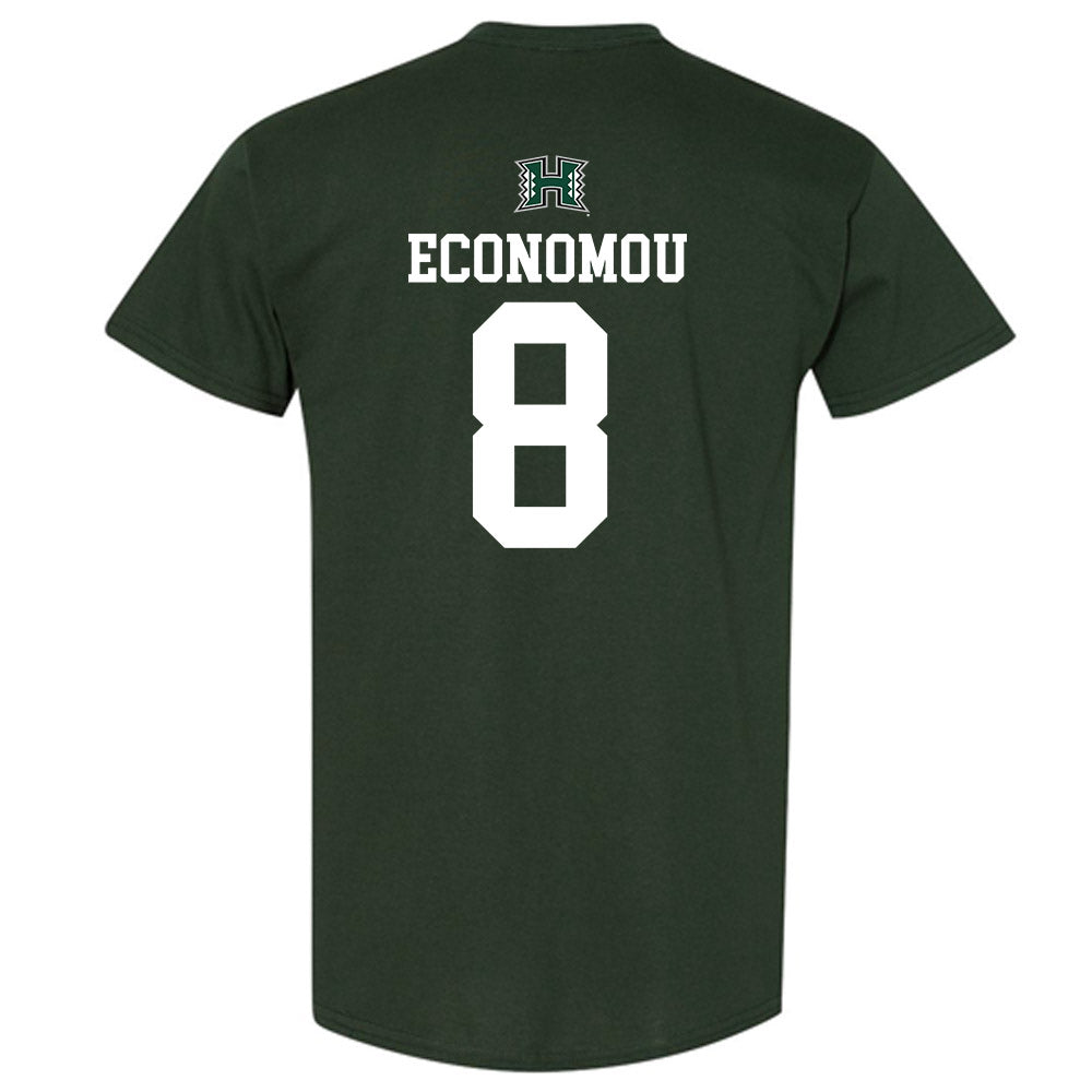 Hawaii - NCAA Men's Basketball : AJ Economou - Sports Shersey T-Shirt-1