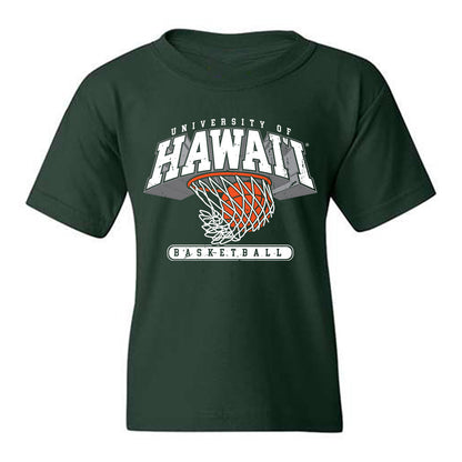 Hawaii - NCAA Men's Basketball : Isaac Johnson - Sports Shersey Youth T-Shirt-0