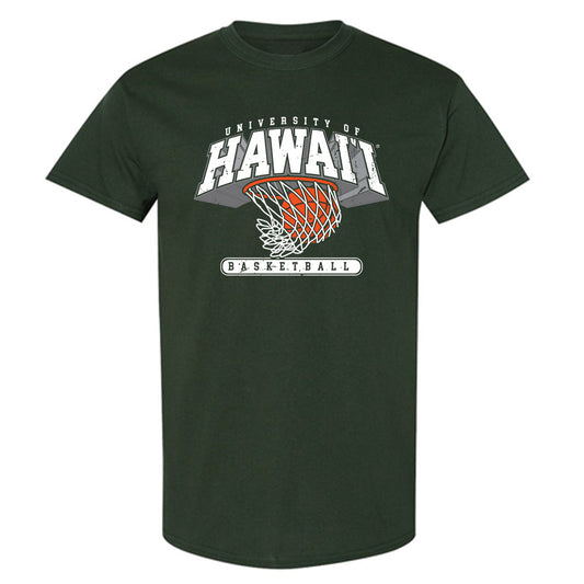 Hawaii - NCAA Men's Basketball : AJ Economou - Sports Shersey T-Shirt-0