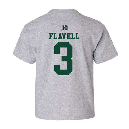 Hawaii - NCAA Women's Basketball : Bailey Flavell - Sports Shersey Youth T-Shirt-1