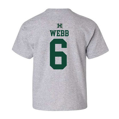 Hawaii - NCAA Women's Basketball : Kyra Webb - Sports Shersey Youth T-Shirt-1