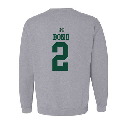 Hawaii - NCAA Women's Basketball : Teyahna Bond - Sports Shersey Crewneck Sweatshirt-1