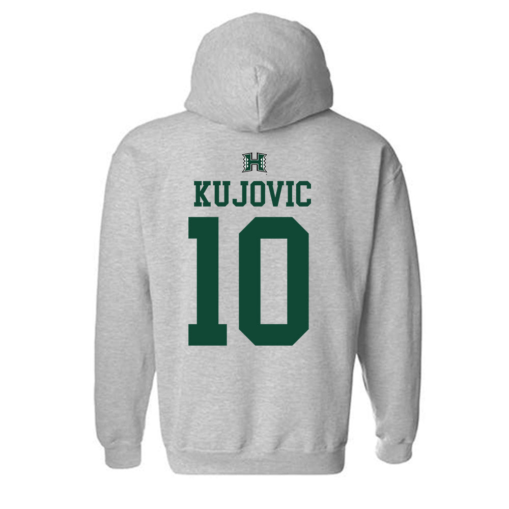 Hawaii - NCAA Women's Basketball : Danijela Kujovic - Sports Shersey Hooded Sweatshirt-1