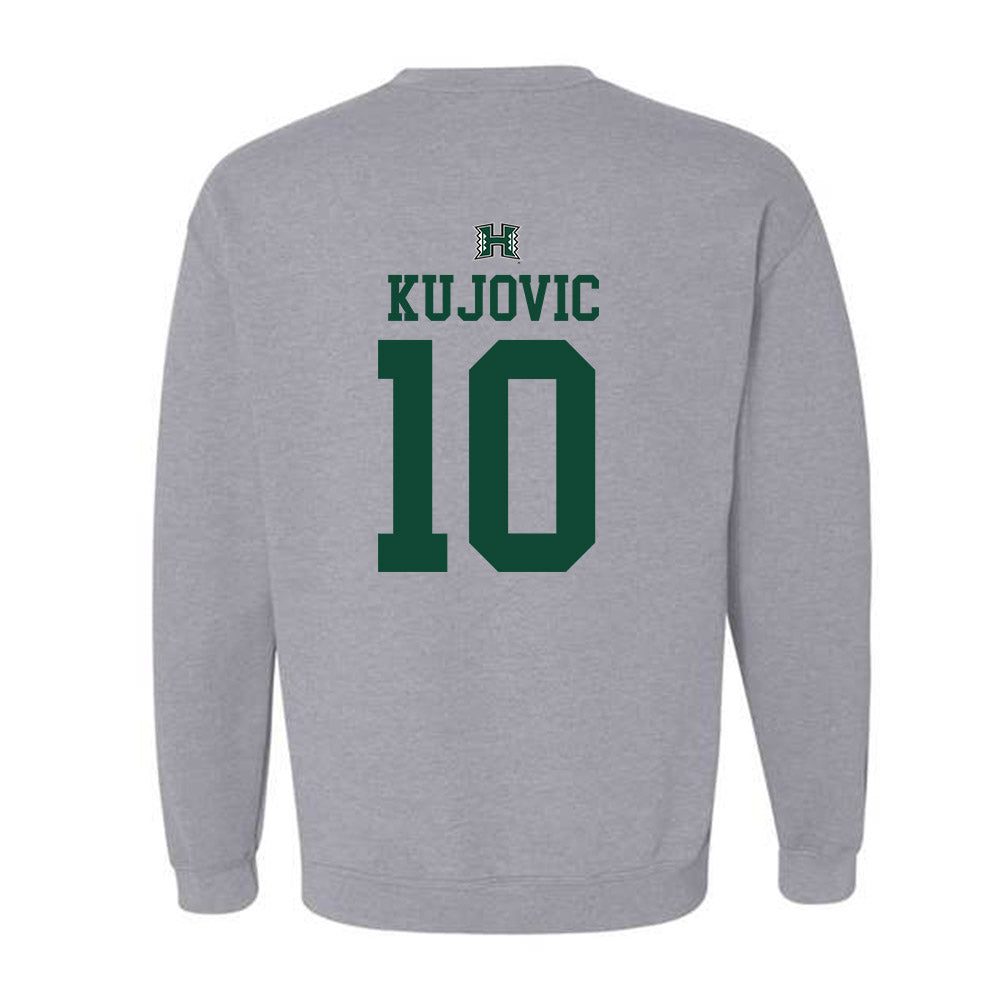 Hawaii - NCAA Women's Basketball : Danijela Kujovic - Sports Shersey Crewneck Sweatshirt-1