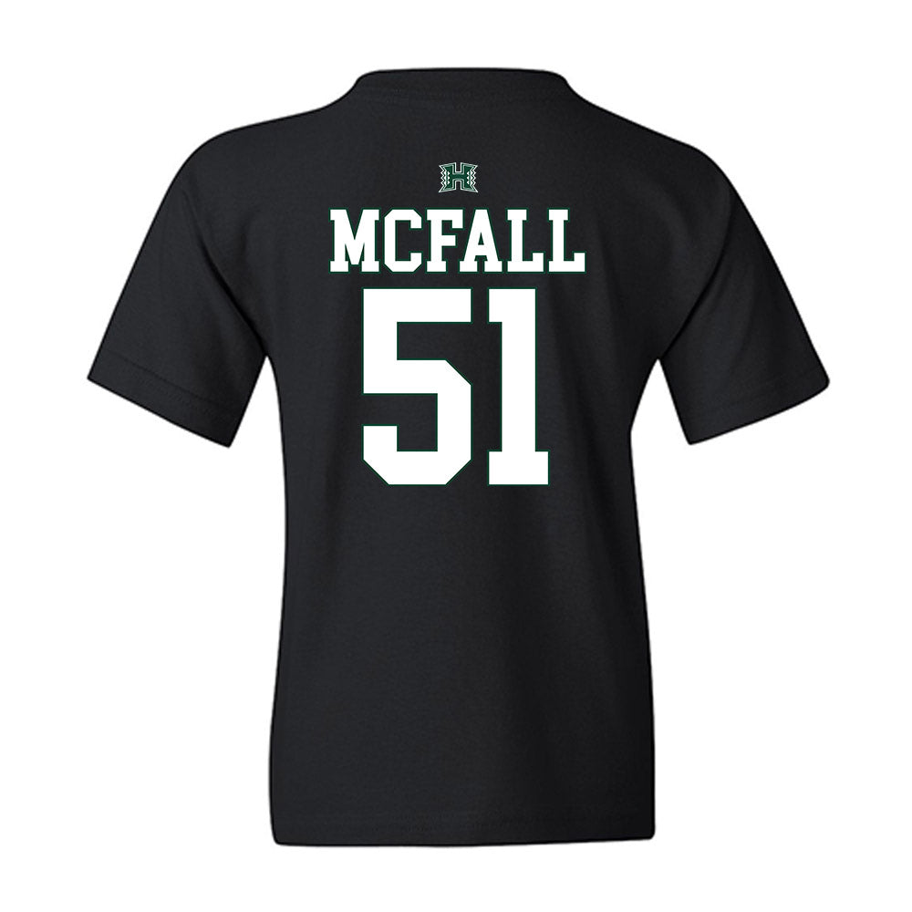Hawaii - NCAA Football : Eric Mcfall - Sports Shersey Youth T-Shirt-1