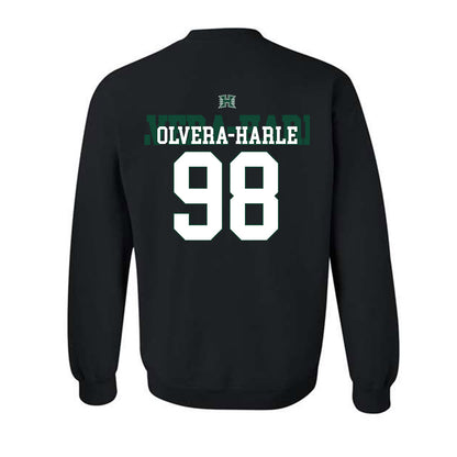 Hawaii - NCAA Football : Sean Olvera-Harle - Sports Shersey Crewneck Sweatshirt-1