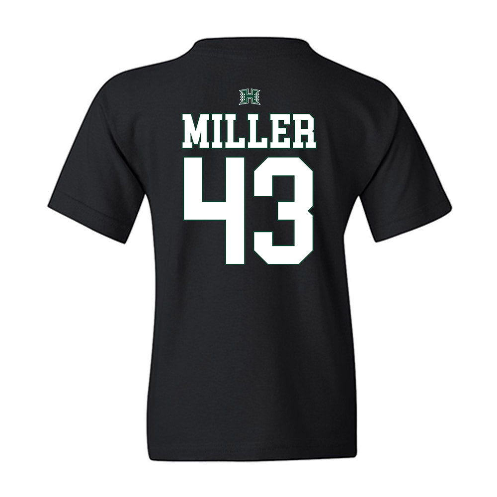 Hawaii - NCAA Football : Gannon Miller - Sports Shersey Youth T-Shirt-1