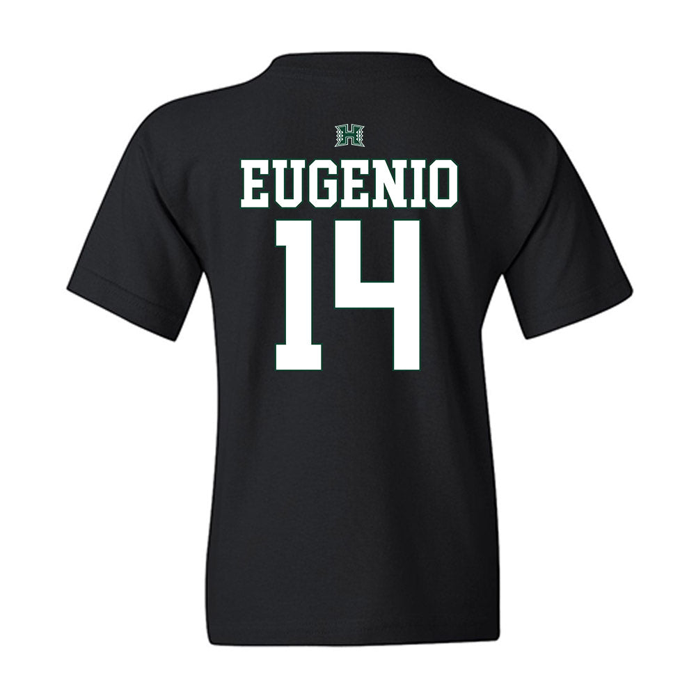 Hawaii - NCAA Football : Maika Eugenio - Sports Shersey Youth T-Shirt-1