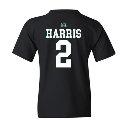 Hawaii - NCAA Football : Audric Harris - Sports Shersey Youth T-Shirt-1