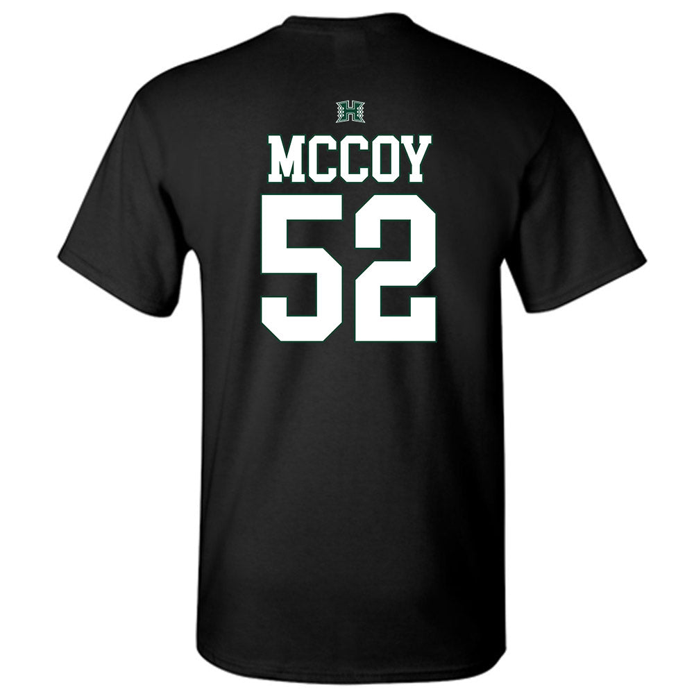 Hawaii - NCAA Football : Luther McCoy - Sports Shersey T-Shirt-1