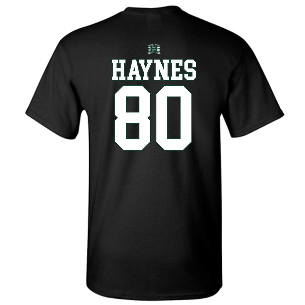 Hawaii - NCAA Football : Robert Haynes - Sports Shersey T-Shirt-1