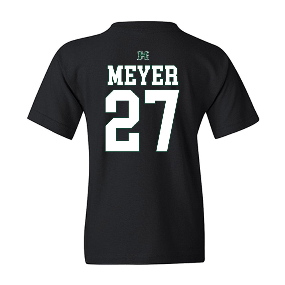 Hawaii - NCAA Football : Makanale'a Meyer - Sports Shersey Youth T-Shirt-1