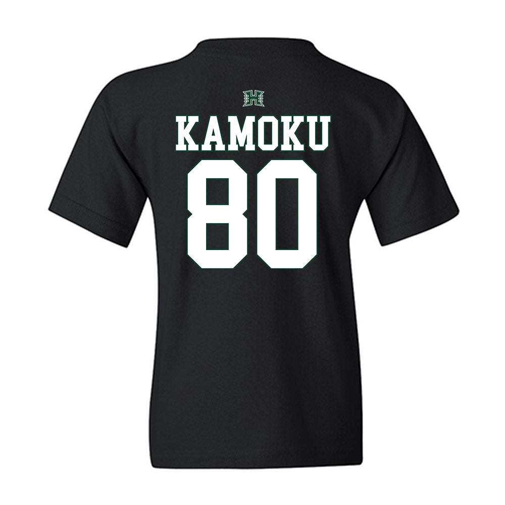 Hawaii - NCAA Football : Blaze Kamoku - Sports Shersey Youth T-Shirt-1