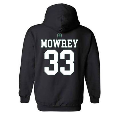 Hawaii - NCAA Football : Jack Mowrey - Sports Shersey Hooded Sweatshirt-1