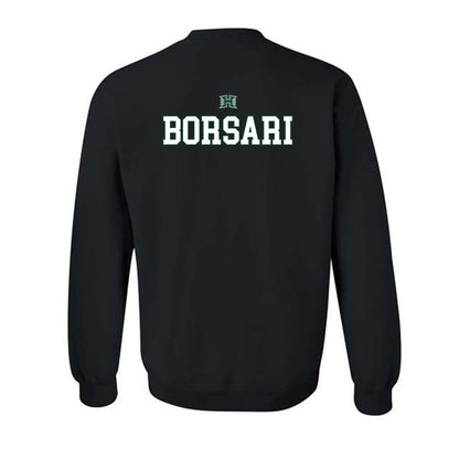 Hawaii - NCAA Football : Hudson Borsari - Sports Shersey Crewneck Sweatshirt-1