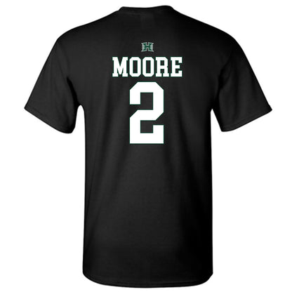 Hawaii - NCAA Football : Kona Moore - Sports Shersey T-Shirt-1