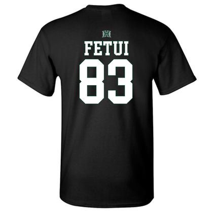 Hawaii - NCAA Football : Josiah Fetui - Sports Shersey T-Shirt-1