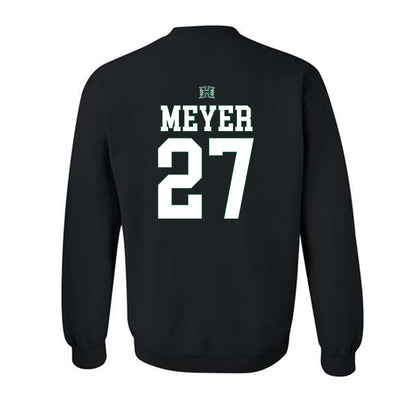 Hawaii - NCAA Football : Makanale'a Meyer - Sports Shersey Crewneck Sweatshirt-1