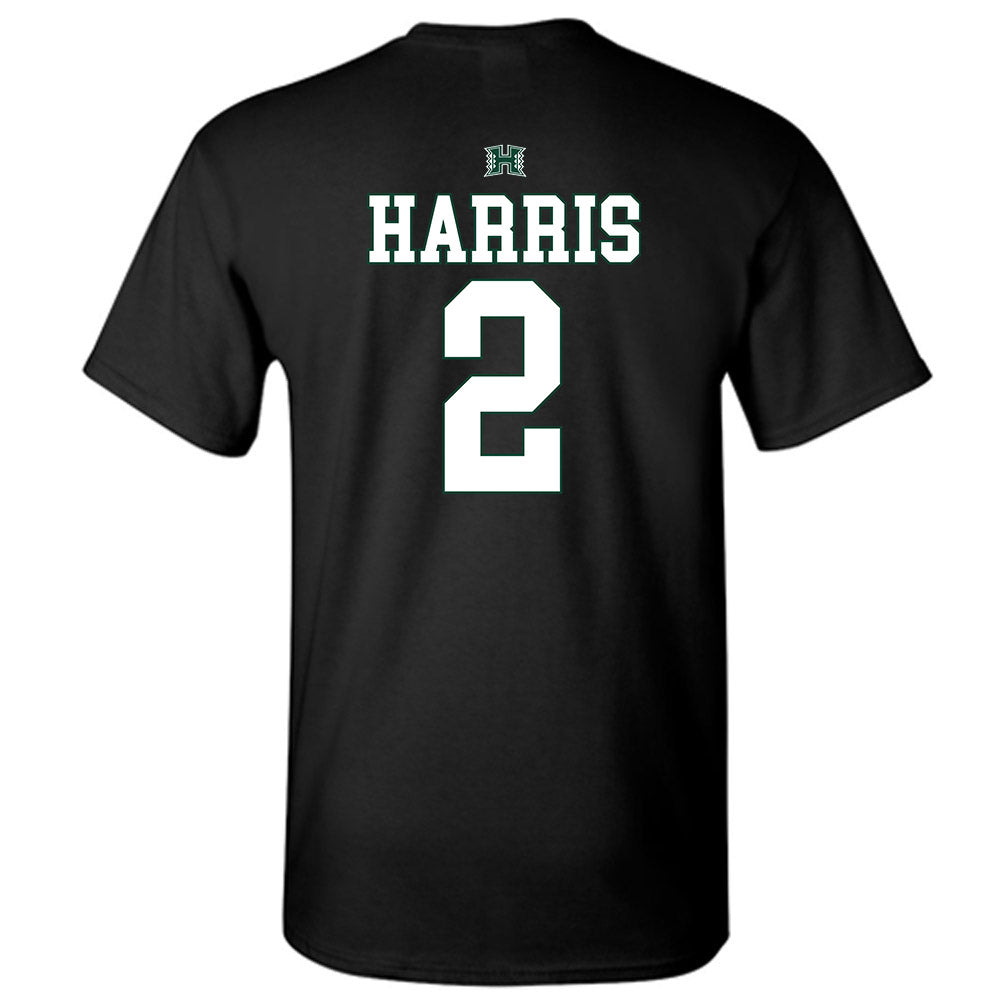 Hawaii - NCAA Football : Audric Harris - Sports Shersey T-Shirt-1