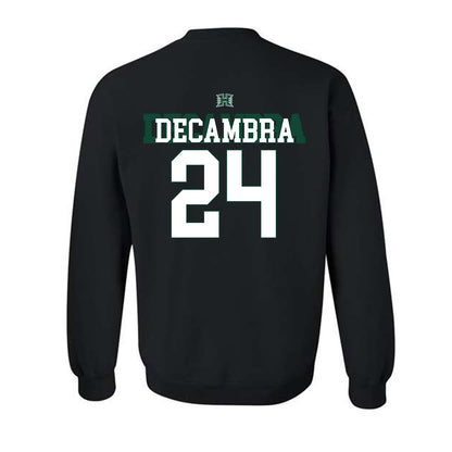 Hawaii - NCAA Football : Kodi DeCambra - Sports Shersey Crewneck Sweatshirt-1