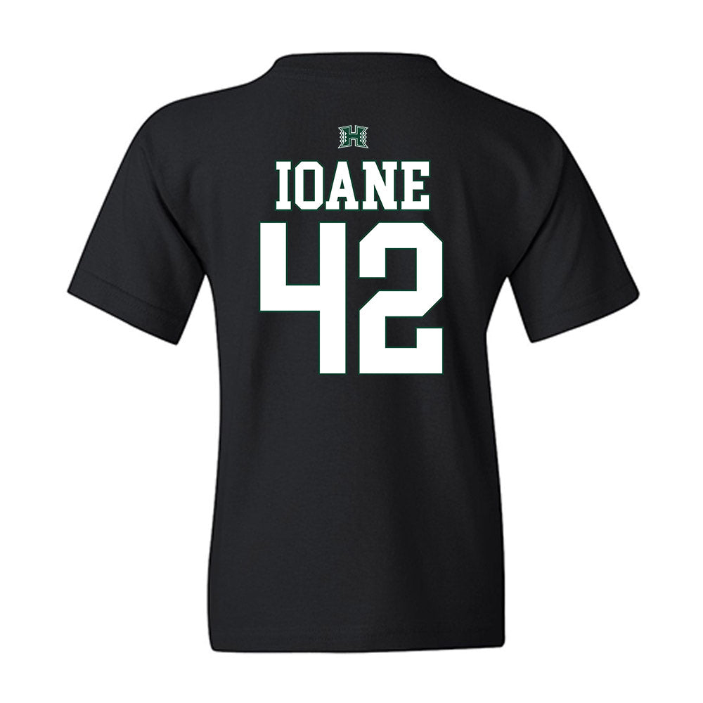Hawaii - NCAA Football : Matteus Ioane - Sports Shersey Youth T-Shirt-1