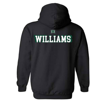 Hawaii - NCAA Football : Elijah Williams - Sports Shersey Hooded Sweatshirt-1