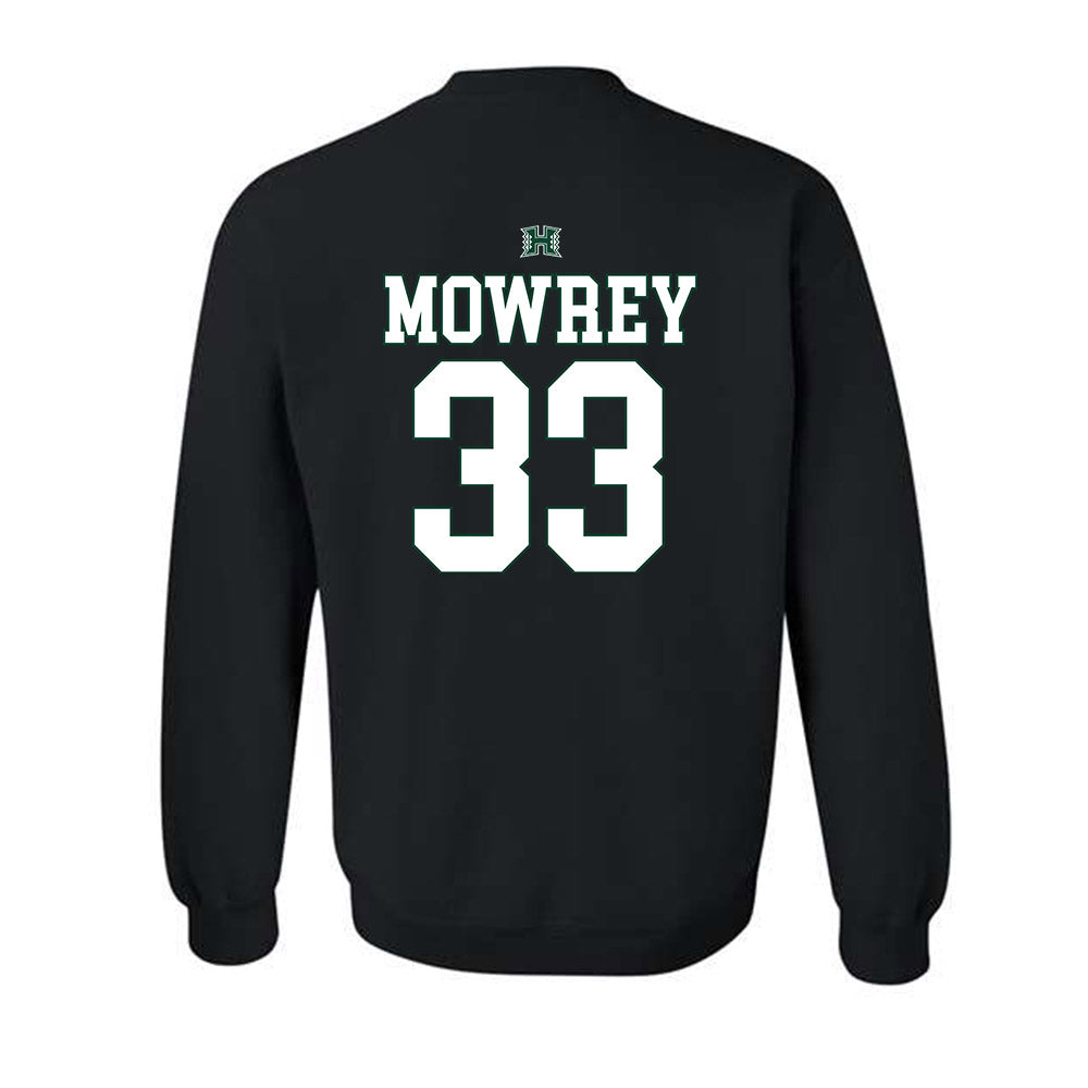 Hawaii - NCAA Football : Jack Mowrey - Sports Shersey Crewneck Sweatshirt-1