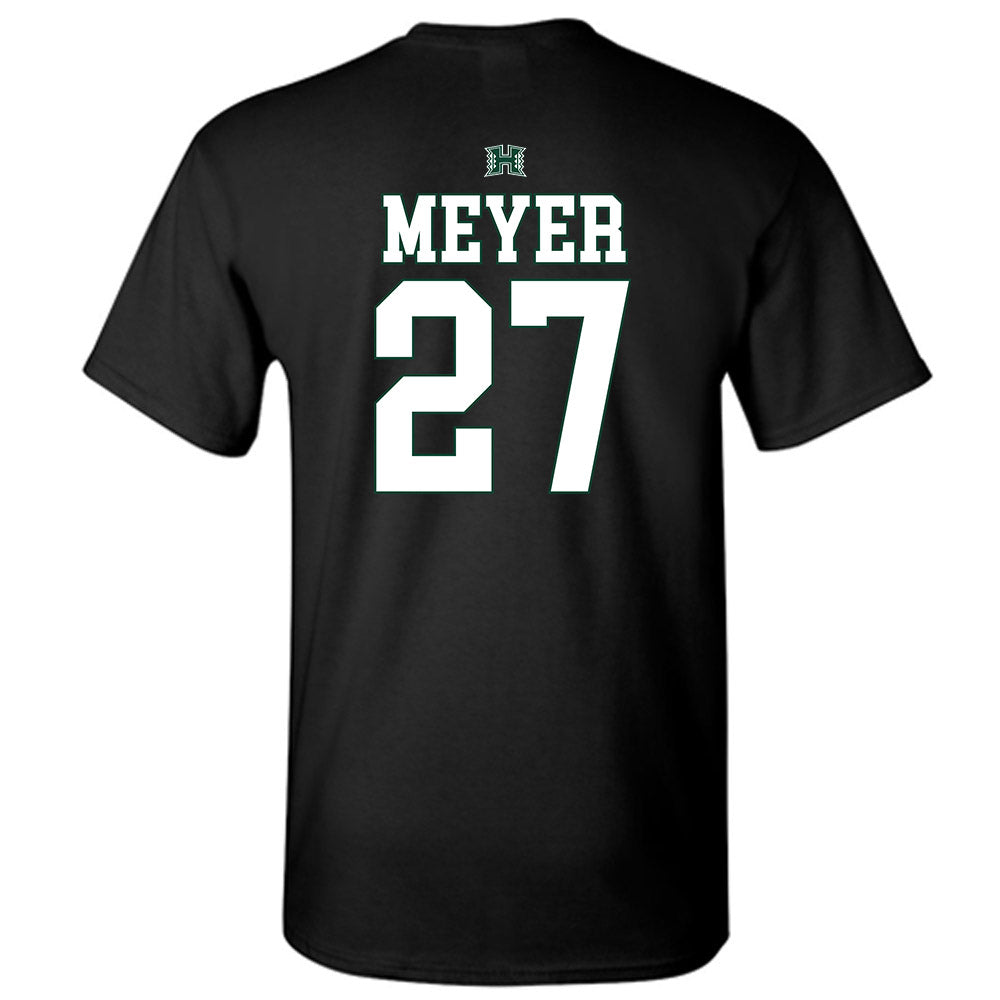 Hawaii - NCAA Football : Makanale'a Meyer - Sports Shersey T-Shirt-1