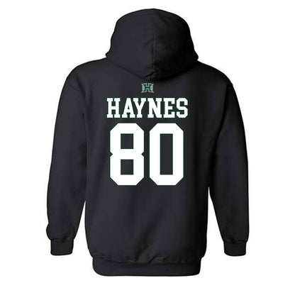 Hawaii - NCAA Football : Robert Haynes - Sports Shersey Hooded Sweatshirt-1